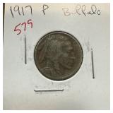 1917 BUFFALO NICKEL 1917 BUFFALO NICKEL
