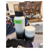 2PC STAINLESS STEEL IRON FLASK & JAR 2PC STAINLESS STEEL IRON FLASK & JAR