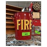 METAL FIRE BUCKET METAL FIRE BUCKET