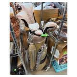 LOT OF ADAMS IDEAL GOLF CLUBS LOT OF ADAMS IDEAL GOLF CLUBS