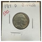 1917-D BUFFALO NICKEL 1917-D BUFFALO NICKEL