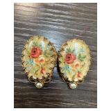 VINTAGE W GERMAN EARRINGS VINTAGE W GERMAN EARRINGS