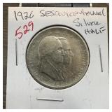 1926 SESQUICENTENNIAL SILVER HALF DOLLAR 1926 SESQUICENTENNIAL SILVER HALF DOLLAR