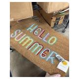 NEW DOOR ENTRY MAT HELLO SUMMER NEW DOOR ENTRY MAT HELLO SUMMER