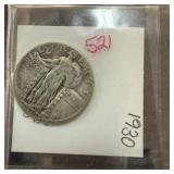 1930 STANDING LIBERTY SILVER QUARTER 1930 STANDING LIBERTY SILVER QUARTER