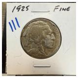 1925 BUFFALO NICKEL