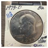1973-D BU IKE DOLLAR
