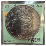 1879-S MORGAN SILVER DOLLAR