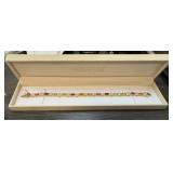 JOAN RIVERS GEMSTONE BRACELET