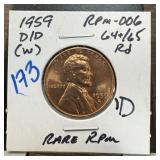 1959-D/D WHEAT PENNY CENT RPM-006