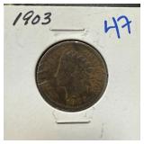1903 INDIAN HEAD PENNY CENT