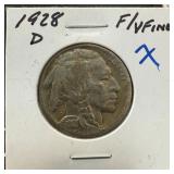 1928-D BUFFALO NICKEL