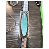 STERLING SILVER TURQUOISE RING