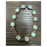 STERLING SILVER TURQUOISE BRACELET