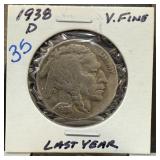 1938-D BUFFALO NICKEL