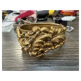 LARGE STAMPED VINTAGE METAL BRACELET