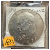 1974 UNC IKE DOLLAR