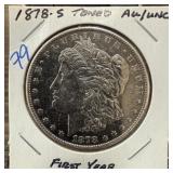 1878-S MORGAN SILVER DOLLAR