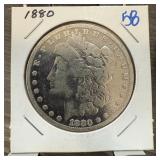 1880 MORGAN SILVER DOLLAR