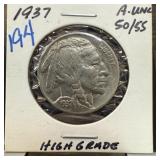 1937 BUFFALO NICKEL BETTER