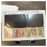 JAPAN 127C-145A SET NEW DIE 1924-33 ISSUE STAMPS
