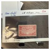 C27 TRANS PACIFIC LH 50C STAMP