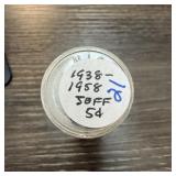 ROLL OF MIXED DATE JEFFERSON NICKELS
