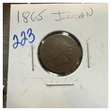 1864 INDIAN HEAD PENNY CENT
