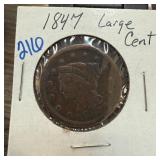 1847 FLYING EAGLE CENT