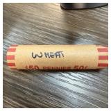 ROLL OF MIXED DATE WHEAT PENNIES CENTS