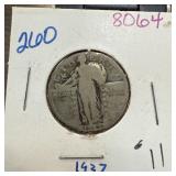 1927 STANDING LIBERTY SILVER QUARTER