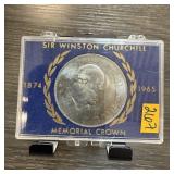 1965 CHURCHILL MEMORIAL CROWN