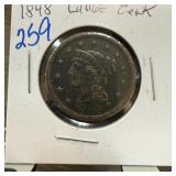 1848 LARGE CENT