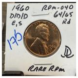 1960-D/D/D MEMORIAL PENNY CENT RPM-040