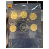 US PRESIDENTS TOKENS / SEALED