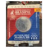 OLYMPIC SPORT MEDALLION YACHTING TOKEN