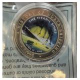 NEW YORK MINT A HISTORY OF WORLD SHIPPING TITANIC
