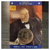 2012 GROVER CLEVELAND UNC DOLLAR