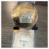 PROOF BANK NOTE TOKEN / MEDAL