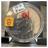 1973-D BU IKE DOLLAR