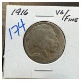 1916 BUFFALO NICKEL