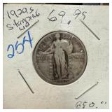1929-S STANDING LIBERTY SILVER QUARTER