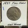 1937 BUFFALO NICKEL HIGH GRADE