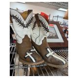 TIN HAUL COWBOY BOOTS SZ 6.5