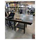 BAR HEIGHT TABLE W LAZY SUSAN