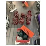 LOT OF MISC CHINESE FIGURINES ETC