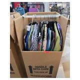 WARDROBE BOX W MIXED CLOTHES