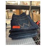 5PC JEANS WRANGLERS / MIXED ETC