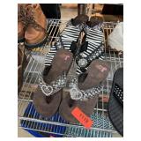 3 PAIRS OF JUSTIN SANDALS SZ 7