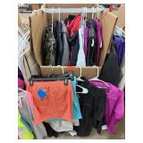 WARDROBE BOX OF COLUMBIA CLOTHES ETC